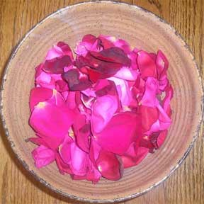 rose petals for potpourri